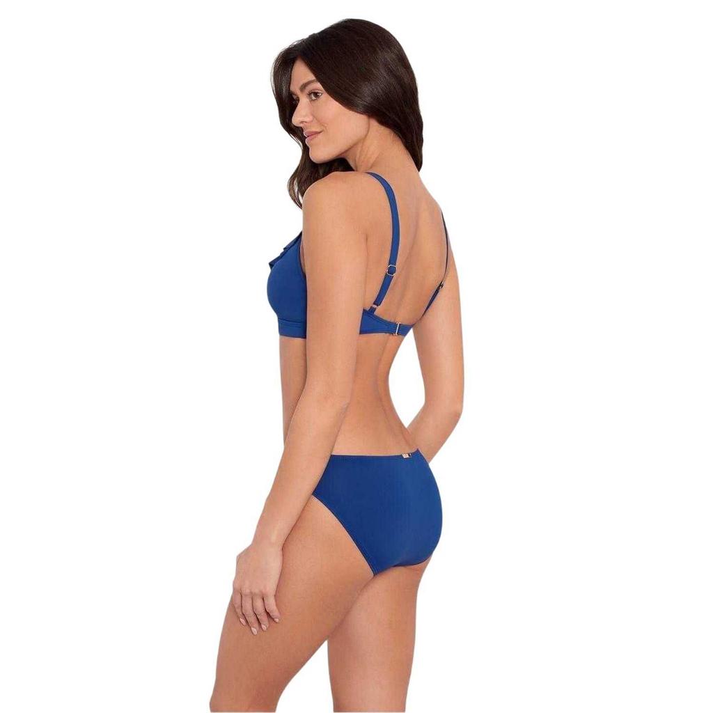 Ralph Lauren Womens/Ladies Ruffled V Neck Bikini Top
