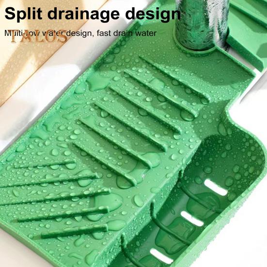 Vodovodná podložka pod odkapávací podložku kuchyňského dřezu s kapsami na filtr Zásobník na mýdlo na nádobí pro kuchyňský dřez