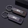 Zinc Alloy Leather Car Emblem Keychain Keyring Key Chain Gift Anti-loss Pendant For BMW X1 X2 X3 X4 X5 X6 X7 Styling Accessories mkcp79