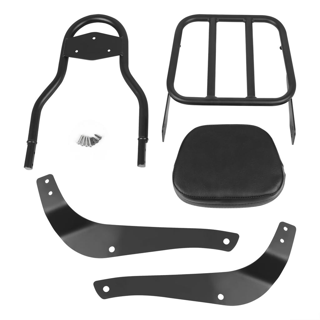 Motorcycle Detachable Backrest Sissy Bar Rear Luggage Rack For Suzuki Volusia Vl800 Vl400 2001-2011 Boulevard C50 M50 2005-2011