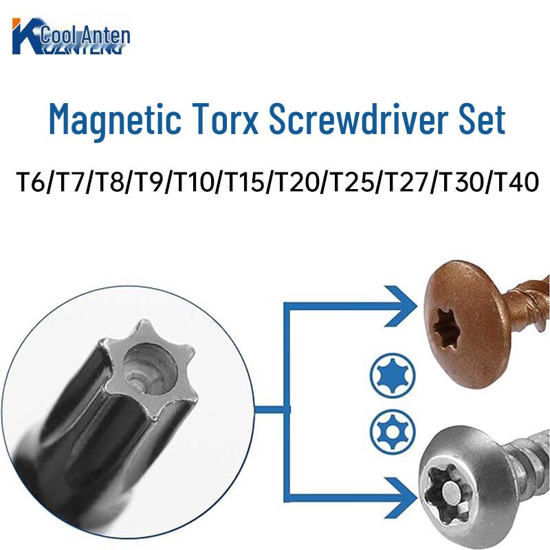 Cr-V Torx Screwdriver Set