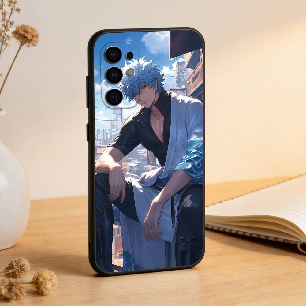 

Gintama Gintoki Sakata Phone Case For Samsung S25,S24,S21,S22,S23,S30,Ultra,S20,Plus,Fe,Soft Silicone Black Cover Samsung S225G