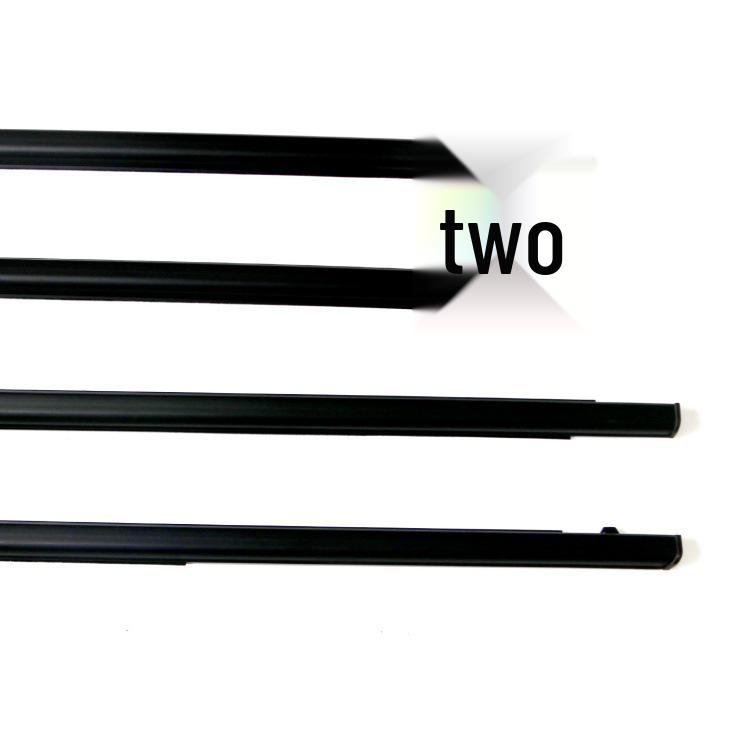 Passt für Mitsubishi ASX Modelle 2010-2016: Fenster-Regenschutz & Dichtungsleiste 5727A213.