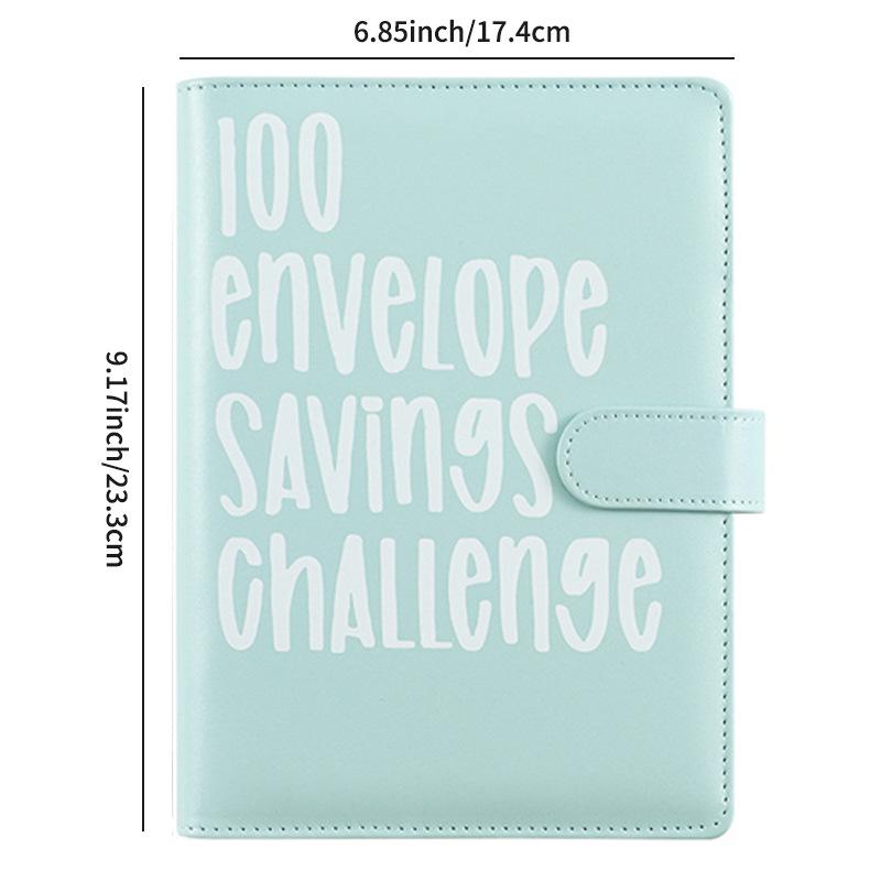 A5 Couple's 100-Day Savings Notebook with Insertable Binder