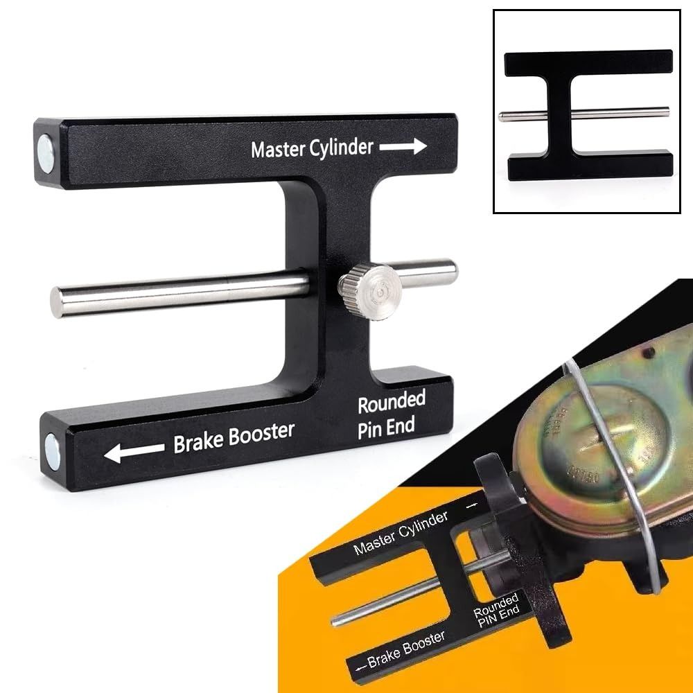 Adjustable Pin Brake Adjustment Tool Master Cylinder Push Rod Length Gauge  Auto Repair Shop