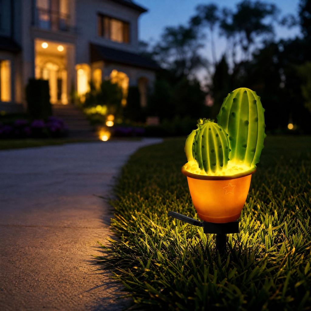 Powered Garden Stake Light, Outdoor Ground Light for Yard Patio