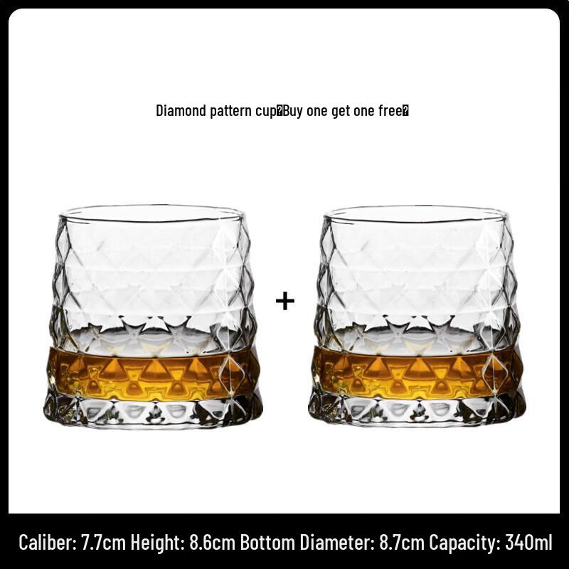 Sichun Classic Whiskey & Cocktail Glasses