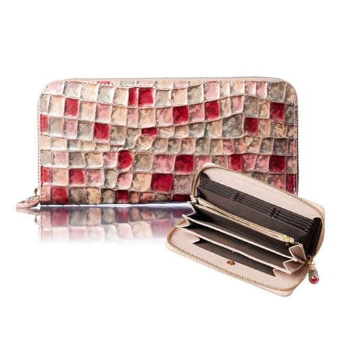

[VOICE] Align Le Murrine Women s Long Wallet, Made with Italian Life Leather. Featured in Shukan Bunshun. Elegant and Easy-to-Use Vertical Card Case.