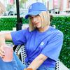 MLB T Shirts Unisex Dark Blue Crew Neck Moderate Straight Fit 3ATSBO233-46PPS