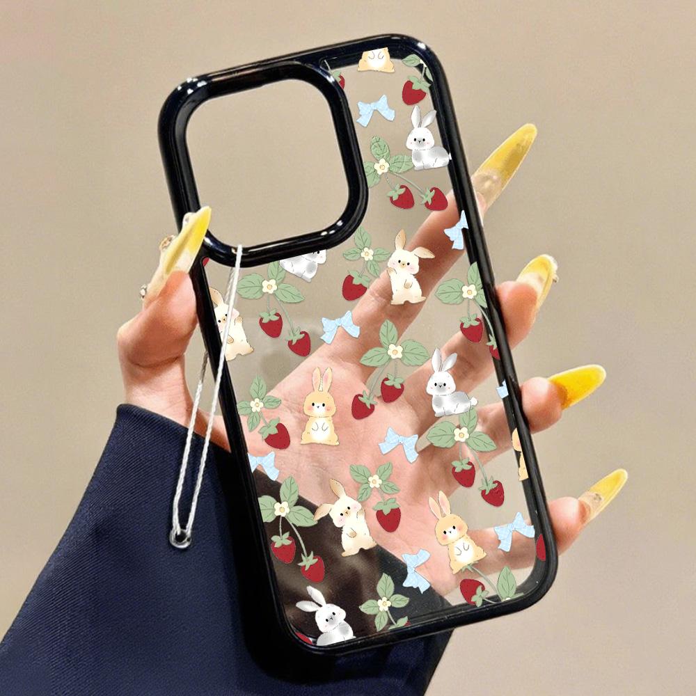 Acrylic Phone Case for iPhone 11 12 13 14 Pro 12 14 16 Pro Max for Samsung A16 A36 A56 S24 FE High-quality Painted Anti-fall Mobile Phone Case
