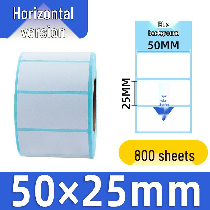 Durable 100x100 Self-Adhesive Thermal Label Paper for Supermarket Barcodes & Express Waybills