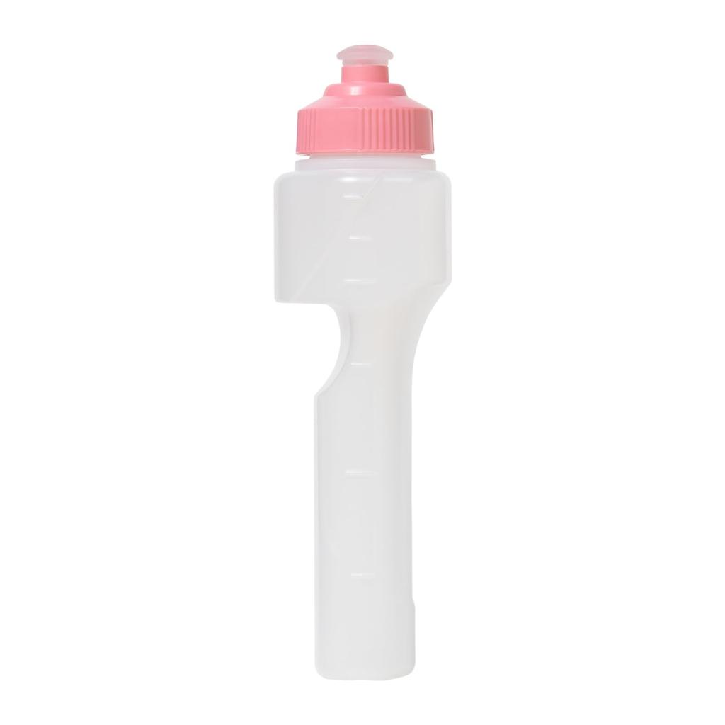 WellBe Running Bottle Shake Hands (Increased Capacity and Fit) Pink