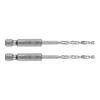 Hex Metal Drill Bit 3.2 Mm, 2 Pcs.