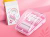 Plus Nao Eraser Debris Cleaner, Desktop Cleaner, Manual, Mini, Eraser Dust Catcher, Compact, Palm-Sized, Stylish & Cute - Sky Blue