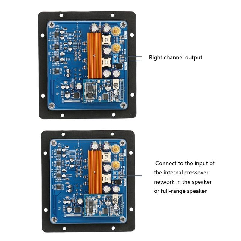 Double TPA3116 2.0 Channel Powerful Amplifier Board Bluetooth-compatible 5.1 APTX Clear For Home Auditory System
