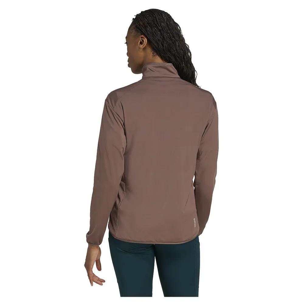 Adidas Fleece Jacket with Half-zip Terrex Multi Climawarm Tech