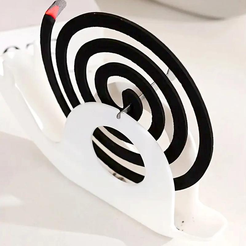 1Pc Receiving Ash Tray Personality Household Items Practical Plastics Cartoon Mosquito Coil Holder Snail Shaped Pomander