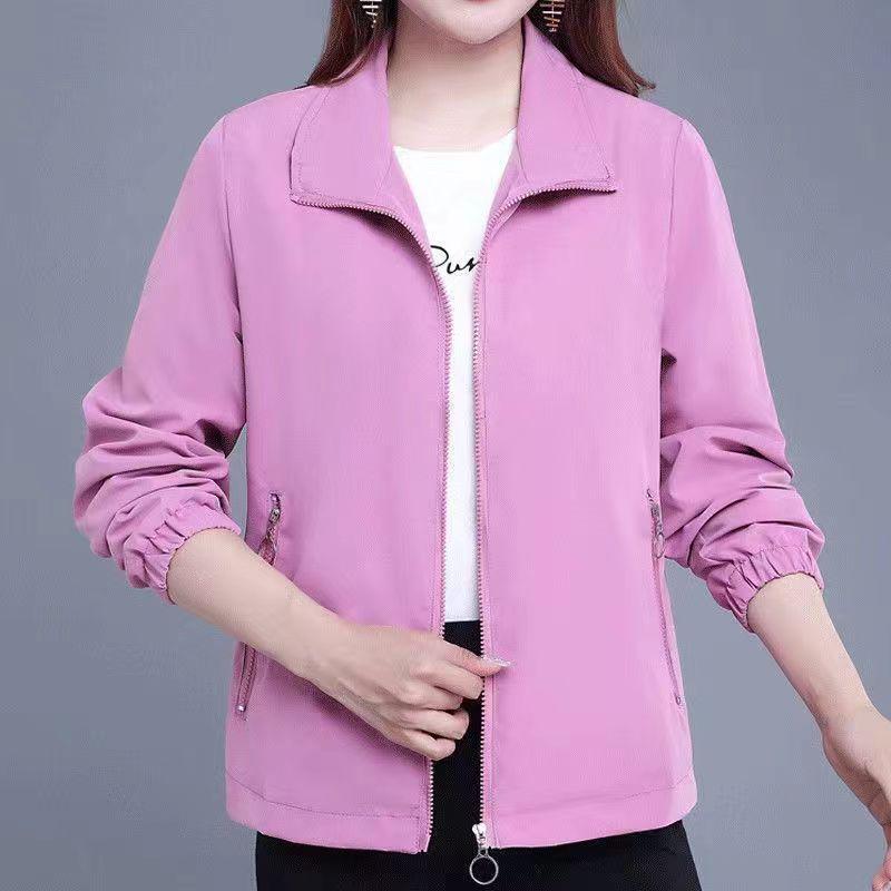 Women's Double-Layer Loose Slimming Casual Jacket - Korean Style Versatile Short Jacket for Spring and Autumn 2025.