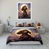 Moonlit Puppy Dreams Bedding sets Duvet covers Pillowcases(1* Duvet Cover 2* Pillowcases without duvet insert)