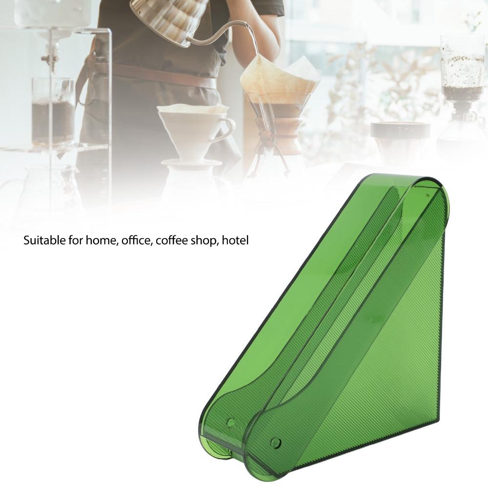 Dust Proof Cover Coffee Filter Holder Cone Shape Coffee Filter Container  Countertop Organization