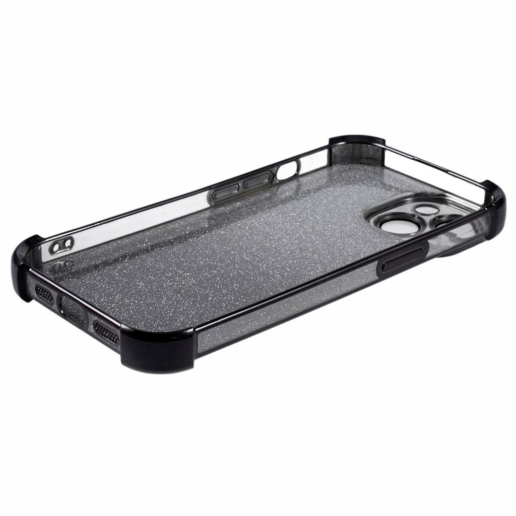 For iPhone 15 Plus Case Glitter TPU Phone Cover Reinforced Corners