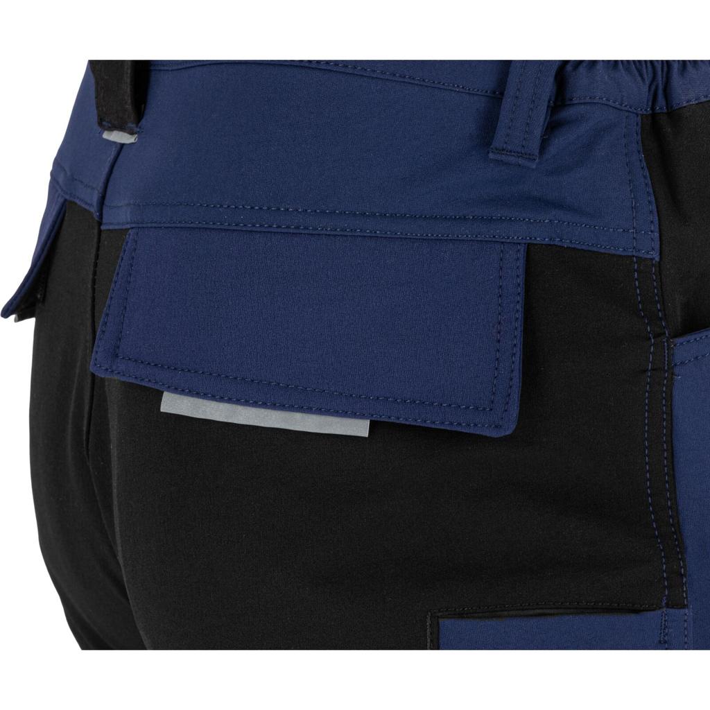 Navy Blue and Black Stretch Trousers, "3Xl", Ce, Lahti