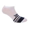 Lee Womens/Ladies Striped Liner Socks (Pack of 3)