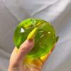 Grøn Æble Klemme Legetøj Krystal Gennemsigtig Stresslindring Udluftning Fidget Legetøj Plastisk Klemme Legetøj Afslappende Gave til Venner