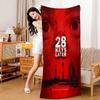 Movie Trror 28 D-Days L-Later Bath Towel Microfiber Soft Water Absorbing Breathable For Girl Kids Decorative Cartoon Beach