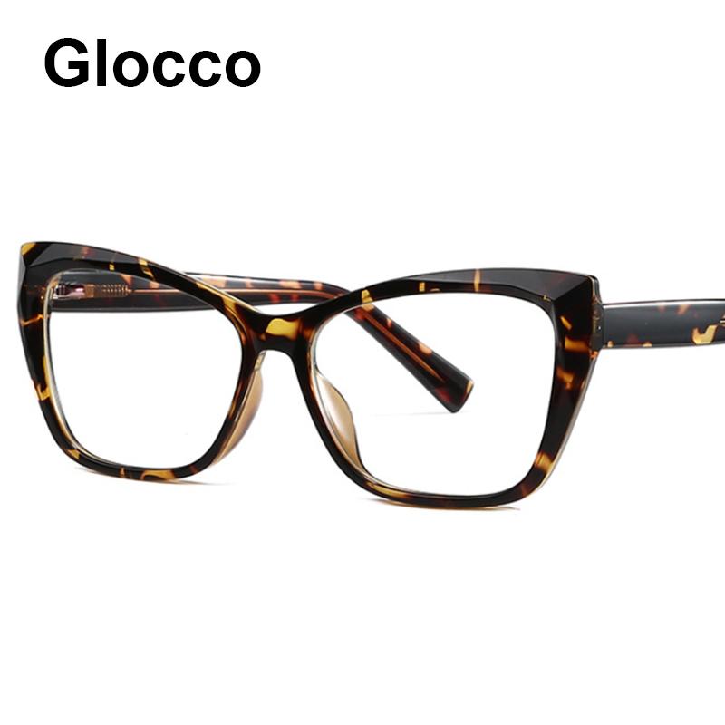 Optical Transparent Reading Glasses For Vision +1 +1.5 +1.75 +2 Fashionable Gray Eyeglasses Blue Light Filteringweight Sexy Cat-Eye Glasses Women