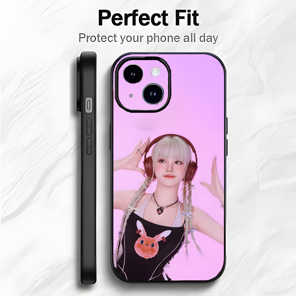 Korean Beautiful Singer S-Song Yuqi Phone Case Phone Case Soft Packaging Lightweight For iPhone17 16 15 14 13ProMax