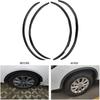 Wheel Arch Protector Lip Trim, Anti Scratch Protection Cover, Durable Universal Fit 28.4 Inch for Cars, Trucks, SUVs, Black