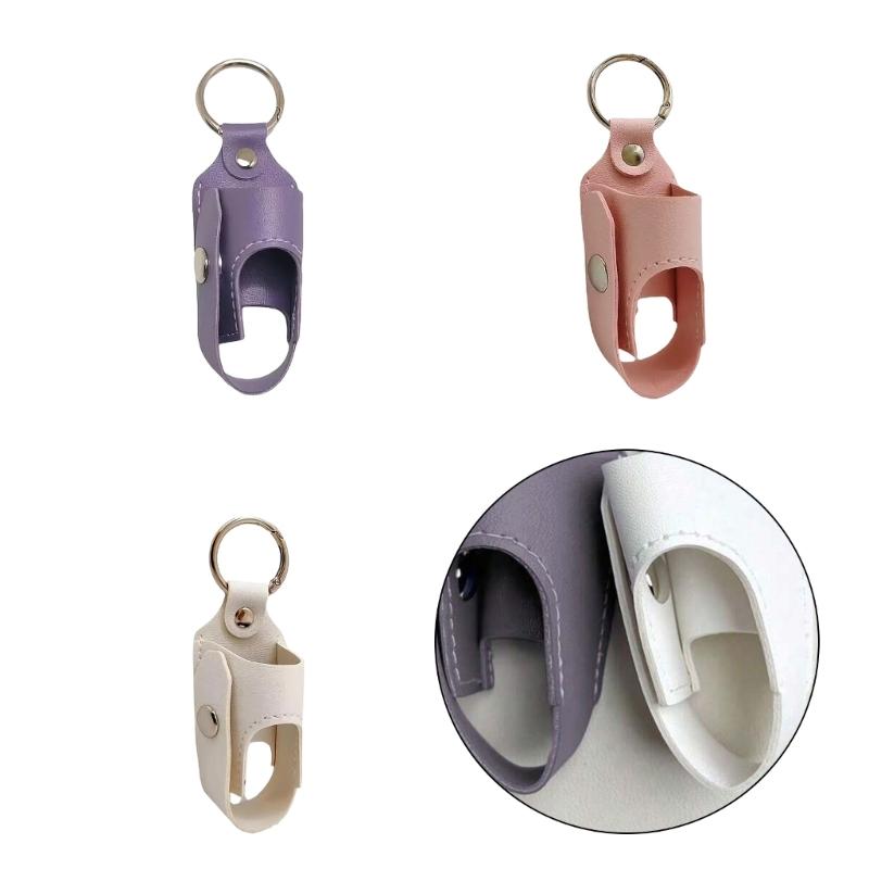 Pack of 2 Water Resistant Inhaler Case for Asthmas Inhalers Leather and Metal Featuring Organization