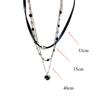 Light Luxury Multi Layered Necklace Jewelry Choker Necklace Fashion Small Pendant Necklace  Gift