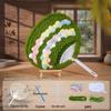 June 1st Children's Day DIY Cartoon Wool Knitting Fan Toy Kit