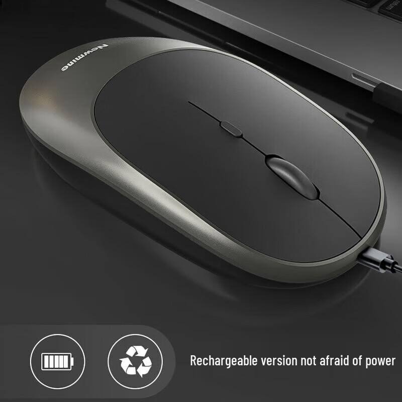 Newmen Wireless Bluetooth Dual Mode Rechargeable Silent Mouse
