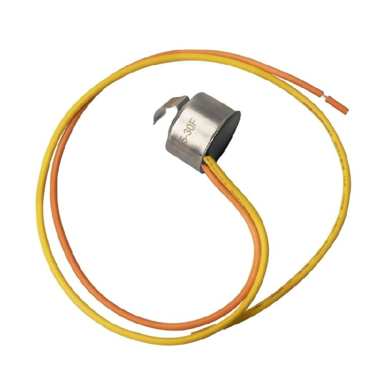 Defrost Thermostat WR50X10010 for Refrigerator Defrost Universal Compatibility Resin Built and Efficient