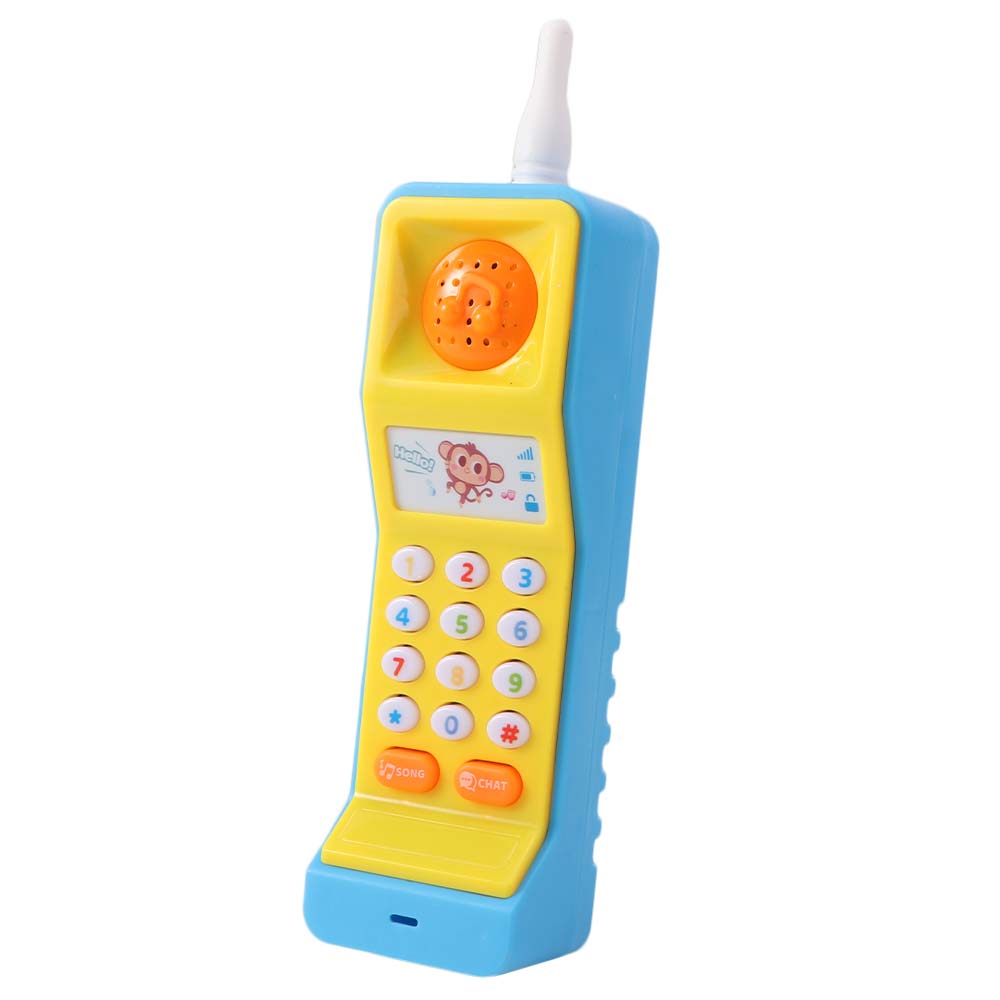 Muzyczny Telefon dla Niemowląt Zabawki Symulacja Dźwięk Światło Telefon Komórkowy Zabawka Kreskówka Uroczy Oświecenie Dzieci Uczące się Telefon Komórkowy