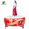 Chinese Red Dragon Dance Drum