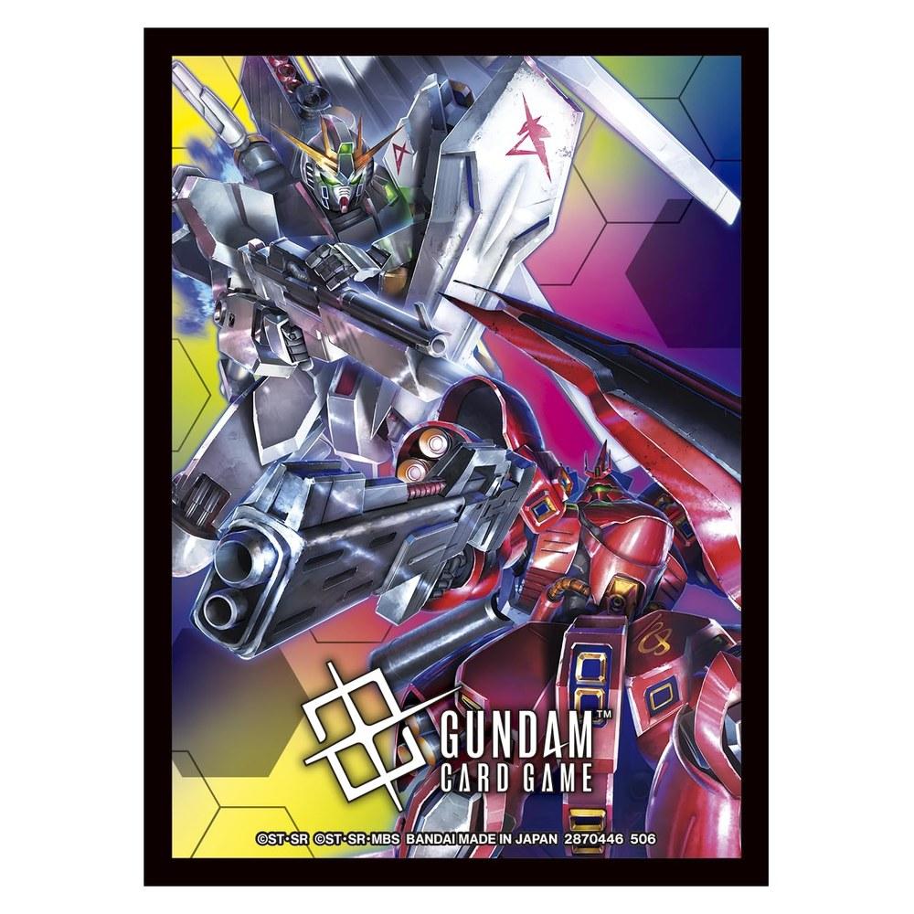 Bandai Gundam Card Game Official Card Sleeves 02 Assortment 4 Types