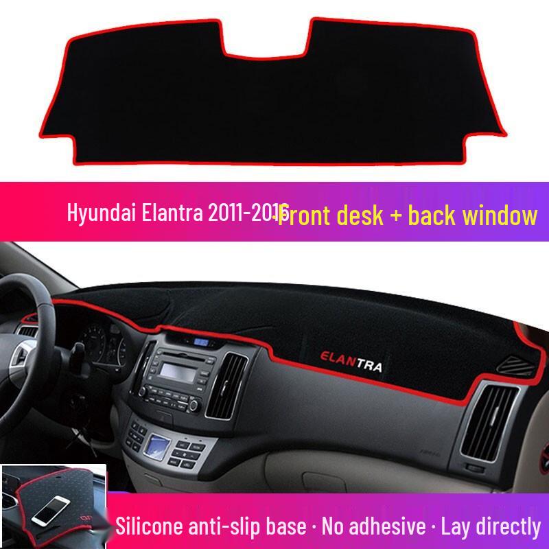 TapisPare-Soleil Anti-Reflets pour Tableau de Bord Hyundai Sonata & Yue Dong