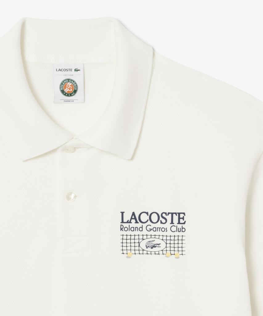 LACOSTE Men'S Roland Garros Graphic Polo Shirt Ph0379-56G 70V