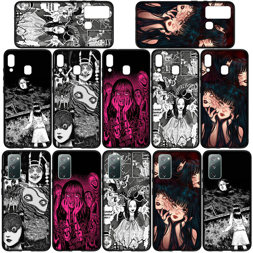 Cover for iPhone 17 16 15 Xiaomi Poco Redmi Note 14 13 12 X Pro Max 9 16e Samsung Galaxy S25 S24 S23 OPPO Huawei Collection Tomie Junji Ito Phone Case