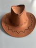 1 Pezzo Cappelli da Cowgirl Pelle Artificiale Ampia Tesa Tempo Libero Halloween Uomo Donna Accessori Nuovo Casual Cappello da Cowboy Western Sole