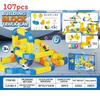 Childrens Magnetic Track Toy With Diy Rail System For Creative Building Play