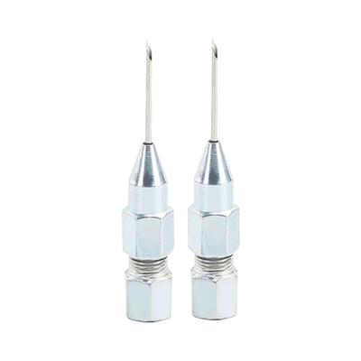 Grease Gun Needle Tip Manual Grease Gun Head Hose Tube Butter Needle Tip Adapter Long Manual Grease Gun Head