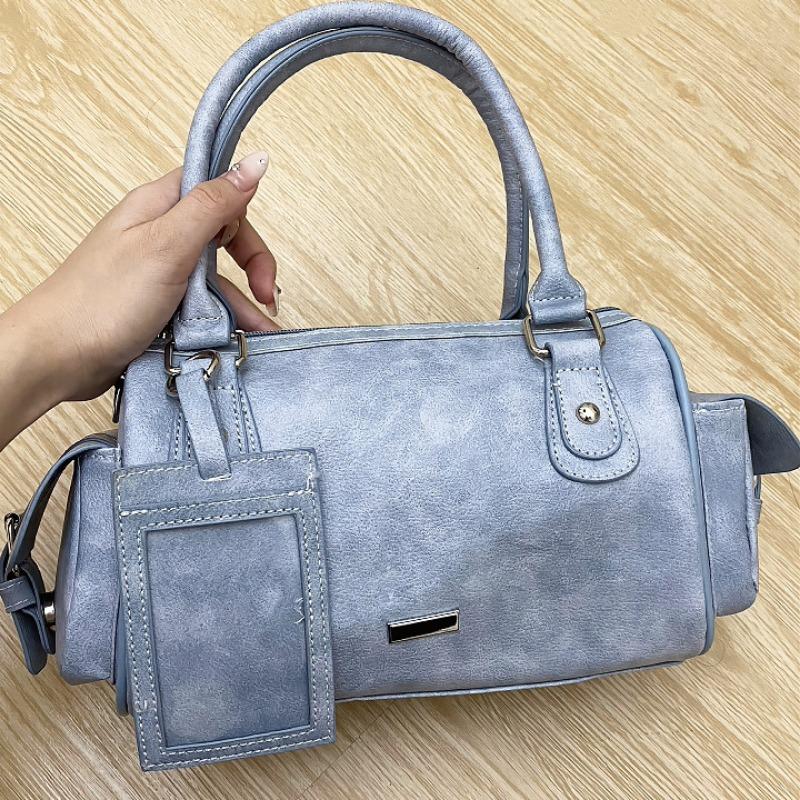 Boston Kissen Tasche, High-End Handtasche, Modische und Lässige Einzel-Schulter Umhängetasche