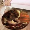 Elden Ring Round Area Rug,Carpet Rug for Living Room Bedroom Sofa Playroom Decor,Non-slip Floor Mat2