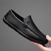 Lightweight Loafers Men Casual Shoes Handmade Leather Male Slip On Soft Flats Man Moccasins Luxury Mens Driving Shoes