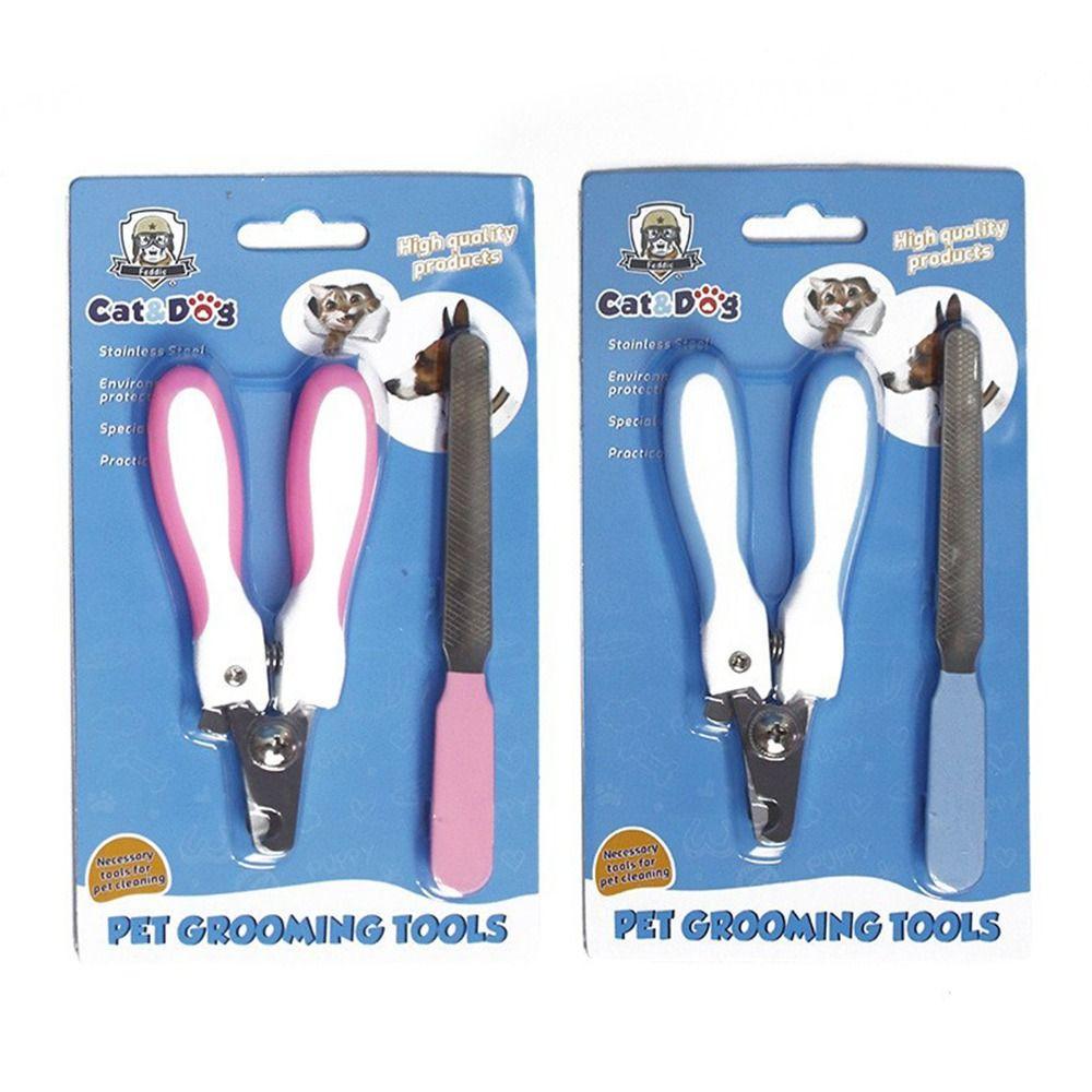 Nail Clipper Set Pets Nail Clipper Convenient Design Claw Cutters Pet Claw Care Cut The Nails With File Dog Cat Nail Clippers